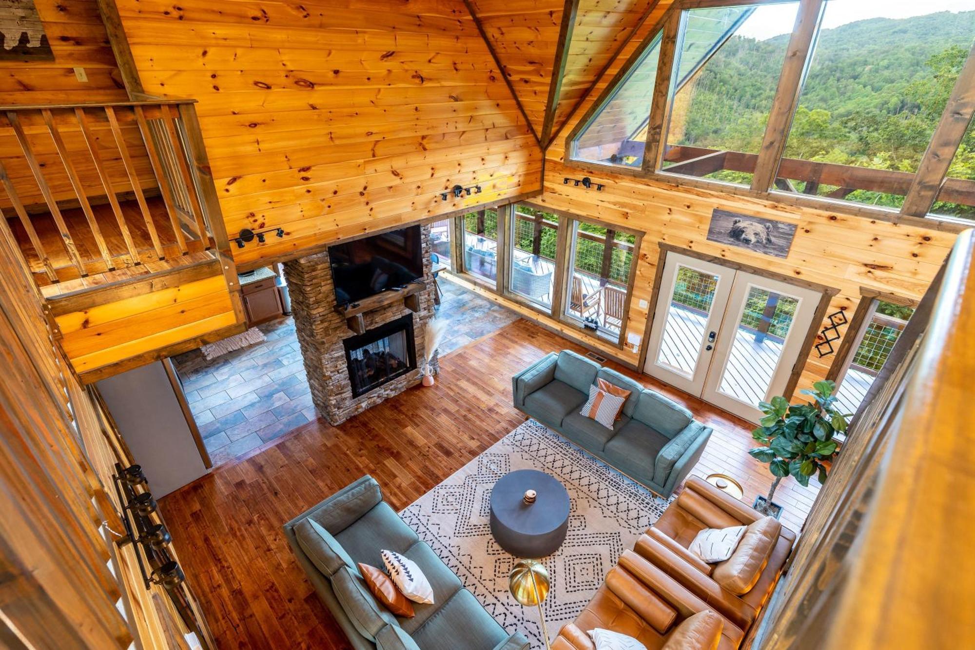 גטלינבורג The Solstice - Amenities Galore Mountain Retreat מראה חיצוני תמונה