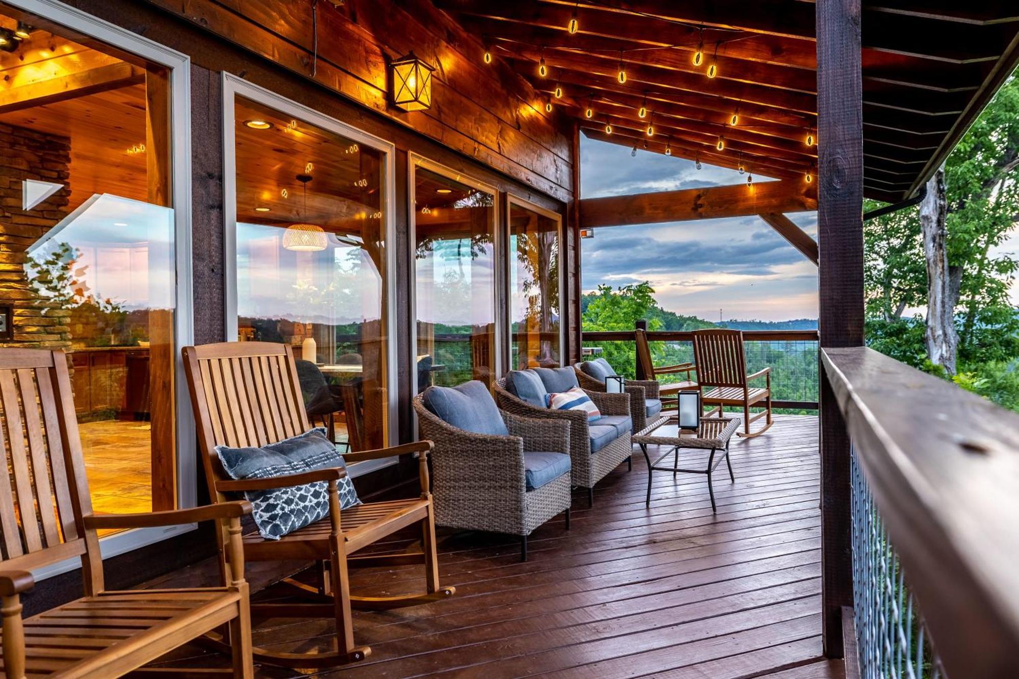 גטלינבורג The Solstice - Amenities Galore Mountain Retreat מראה חיצוני תמונה